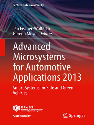cover image of Advanced Microsystems for Automotive Applications 2013